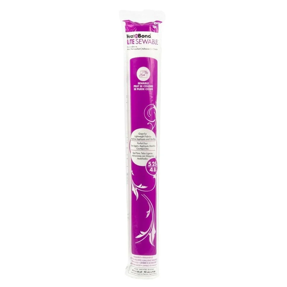 HeatnBond Lite Sewable Iron-On‎ Adhesive 17 in x 5.25 yd
